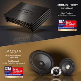 Двойная победа EISA для Audiotec Fischer: HELIX NEXT DSP ULTRA XT и BRAX MATRIX PRO