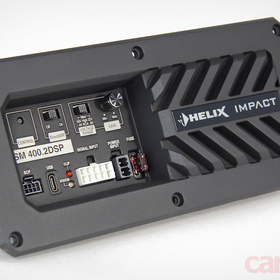 Тест встраиваемого сабвуферного усилителя Helix ISM 400.2DSP с аудиопроцессором