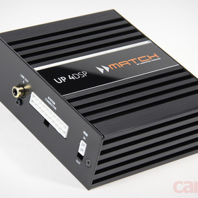 Тест ультракомпактного 4-канального усилителя с 5-канальным аудиопроцессором Match UP 4DSP